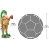 Design Toscano QL30757 Attack of The Dead Walking Zombie Apocalypse Graveyard Garden Gnome Statue, One Size, Full Color(Otto Elf Gnome)
