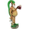 Design Toscano QL30757 Attack of The Dead Walking Zombie Apocalypse Graveyard Garden Gnome Statue, One Size, Full Color(Otto Elf Gnome)