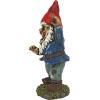 Design Toscano QL30757 Attack of The Dead Walking Zombie Apocalypse Graveyard Garden Gnome Statue, One Size, Full Color(The Dead Walking Zombie)