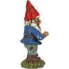 Design Toscano QL30757 Attack of The Dead Walking Zombie Apocalypse Graveyard Garden Gnome Statue, One Size, Full Color(The Dead Walking Zombie)