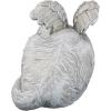 Design Toscano QL6080 Cat Angel Pet Memorial Grave Marker Tribute Statue, 10 Inches Wide, 5 Inches Deep, 5 Inches High, Antique Stone Finish(Cat Angel)