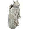 Design Toscano QL6080 Cat Angel Pet Memorial Grave Marker Tribute Statue, 10 Inches Wide, 5 Inches Deep, 5 Inches High, Antique Stone Finish(Forever in Our Hearts)