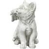 Design Toscano QL6080 Cat Angel Pet Memorial Grave Marker Tribute Statue, 10 Inches Wide, 5 Inches Deep, 5 Inches High, Antique Stone Finish(Medium Loving Friend)