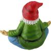 Design Toscano QM17010 Christmas Ornament – Garden Gnomes Figurine – Zen Garden Gnomes – Meditating Gnome Statues, 3 Inch(Gnome Statue)