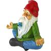 Design Toscano QM17010 Christmas Ornament – Garden Gnomes Figurine – Zen Garden Gnomes – Meditating Gnome Statues, 3 Inch(Gnome Statue)