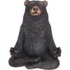 Design Toscano QM17010 Christmas Ornament – Garden Gnomes Figurine – Zen Garden Gnomes – Meditating Gnome Statues, 3 Inch(Honey Zen Bear)