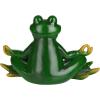 Design Toscano QM17010 Christmas Ornament – Garden Gnomes Figurine – Zen Garden Gnomes – Meditating Gnome Statues, 3 Inch(Yoga Frog)