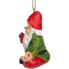 Design Toscano QM17010 Christmas Ornament – Garden Gnomes Figurine – Zen Garden Gnomes – Meditating Gnome Statues, 3 Inch(Zen Gnome)