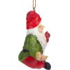Design Toscano QM17010 Christmas Ornament – Garden Gnomes Figurine – Zen Garden Gnomes – Meditating Gnome Statues, 3 Inch(Zen Gnome)