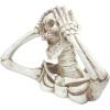 Design Toscano QM21463 The Creeper from The Grave Garden Statue Zombie Halloween Decoration, One Size, Multicolored(The Screaming Skeleton Statue – Large)