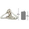 Design Toscano QM21463 The Creeper from The Grave Garden Statue Zombie Halloween Decoration, One Size, Multicolored(The Screaming Skeleton Statue – Medium)