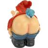 Design Toscano QM22997 Loonie Moonie Garden Gnome Statue, Medium, Multicolored(Medium)