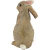 Design Toscano QM92008 Bunny Den Rabbits Indoor/Outdoor Set of Three Garden Animal Statues, 5 Inches Tall, Handcast Polyresin, Full Color Finish(Hopper)