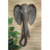 Design Toscano QS91812 Elephant Animal Mask of the Savannah Wall Decor Sculpture, Multicolored(Elephant)