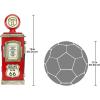 Design Toscano Route 66 Gas Pump Big Boy Toy Key Cabinet