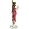 Design Toscano Sacred Heart Holy Religious Garden Statue, 10 inches Wide, 22 inches Tall, Cast Stone Resin, Antique Stone Finish(Full Color)