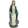 Design Toscano Sacred Heart Holy Religious Garden Statue, 10 inches Wide, 22 inches Tall, Cast Stone Resin, Antique Stone Finish(Full Color Finish)