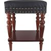 Design Toscano Sheraton Neoclassical Bench Collection Stool, Cherry(Stool)