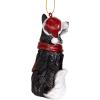 Design Toscano Siberian Husky Holiday Dog Christmas Tree Ornament Xmas Decorations, 3 Inch, Full Color(Border Collie)