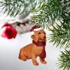 Design Toscano Siberian Husky Holiday Dog Christmas Tree Ornament Xmas Decorations, 3 Inch, Full Color(Dachshund)