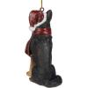 Design Toscano Siberian Husky Holiday Dog Christmas Tree Ornament Xmas Decorations, 3 Inch, Full Color(German Shepherd)