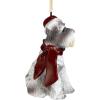 Design Toscano Siberian Husky Holiday Dog Christmas Tree Ornament Xmas Decorations, 3 Inch, Full Color(Mini Schnauzer)
