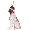 Design Toscano Siberian Husky Holiday Dog Christmas Tree Ornament Xmas Decorations, 3 Inch, Full Color(Pointer)