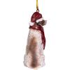 Design Toscano Siberian Husky Holiday Dog Christmas Tree Ornament Xmas Decorations, 3 Inch, Full Color(Pointer)