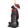 Design Toscano Siberian Husky Holiday Dog Christmas Tree Ornament Xmas Decorations, 3 Inch, Full Color(Rottweiler)