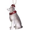 Design Toscano Siberian Husky Holiday Dog Christmas Tree Ornament Xmas Decorations, 3 Inch, Full Color(Siberian Huskey)