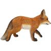 Design Toscano Simon The Woodland Fox Indoor/Outdoor Garden Statue for Patio, Pool or Lawn, 18 Inch Tall, Cast Stone Resin, Red Orange Paint(Cavorting Carmine)