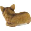 Design Toscano Simon The Woodland Fox Indoor/Outdoor Garden Statue for Patio, Pool or Lawn, 18 Inch Tall, Cast Stone Resin, Red Orange Paint(Diablo)