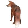 Design Toscano Simon The Woodland Fox Indoor/Outdoor Garden Statue for Patio, Pool or Lawn, 18 Inch Tall, Cast Stone Resin, Red Orange Paint(European)