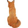 Design Toscano Simon The Woodland Fox Indoor/Outdoor Garden Statue for Patio, Pool or Lawn, 18 Inch Tall, Cast Stone Resin, Red Orange Paint(Simon)