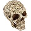 Design Toscano Skull’s Soul Ghosts Jewelry Stash Box Halloween Decor, 4 inches wide, 6 inches tall, Cast Stone Resin, Full Color Paint