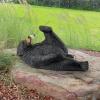 Design Toscano Smell The Flowers Garden Bear Statue