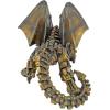 Design Toscano Steampunk Gothic Gear Dragon Statue, Bronze