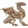 Design Toscano T-Rex Dinosaur Skull Fossil Statue on Museum Mount(Gothic Dragon Skeleton)