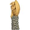 Design Toscano T-Rex Dinosaur Skull Fossil Statue on Museum Mount(Traditional)