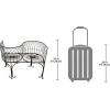 Design Toscano Tete a Tete Kissing Garden Bench