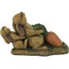 Design Toscano The Carrot Crew Rabbit Statue, Multicolored(Solid)