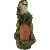 Design Toscano The Carrot Crew Rabbit Statue, Multicolored(Solid)