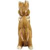 Design Toscano The Carrot Crew Rabbit Statue, Multicolored(Statue)