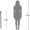 Design Toscano The Dragonsthorne Collection: Death’s Grip Skull and Claw Walking Stick(Dragon’s Grasp)