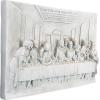 Design Toscano The Last Supper Religious Wall Plaque Sculpture, 23 Inch Wide, 12 Inch Tall, Cast Stone Resin, Antique Stone Finish(By Da Vinci)