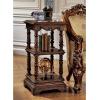 Design Toscano The Lord Pimlicoe Etagere End Table, Large, Cherry