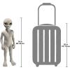 Design Toscano The Out-of-this-World Alien Extra Terrestrial Statue: Large