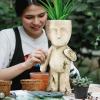 Design Toscano The Pot Head Sculptural Garden Planter
