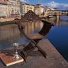 Design Toscano The Savonarola Chair: Set of Two, Cherry(Set of 2)