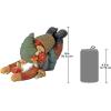 Design Toscano Tower of Three Gnomes and Frog Statue(Clumsy Karl)